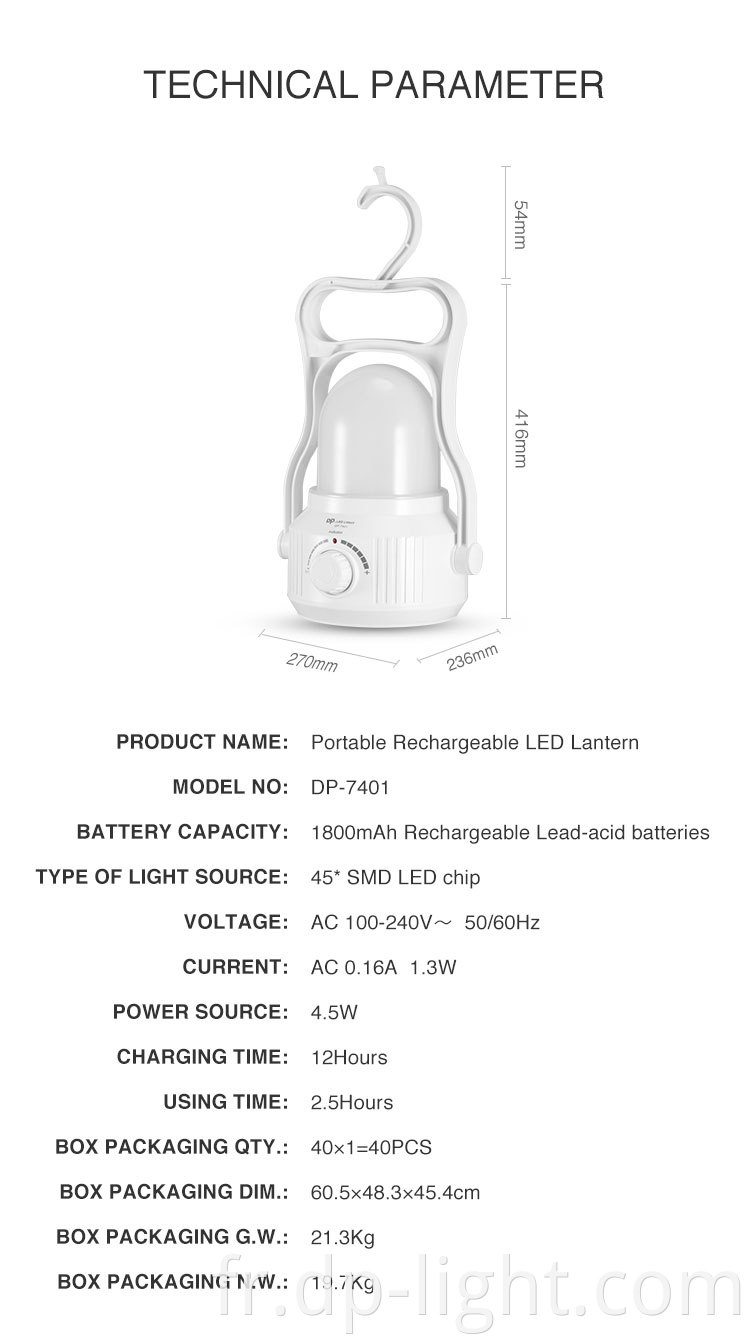 Outdoor Solar Camping Lighting